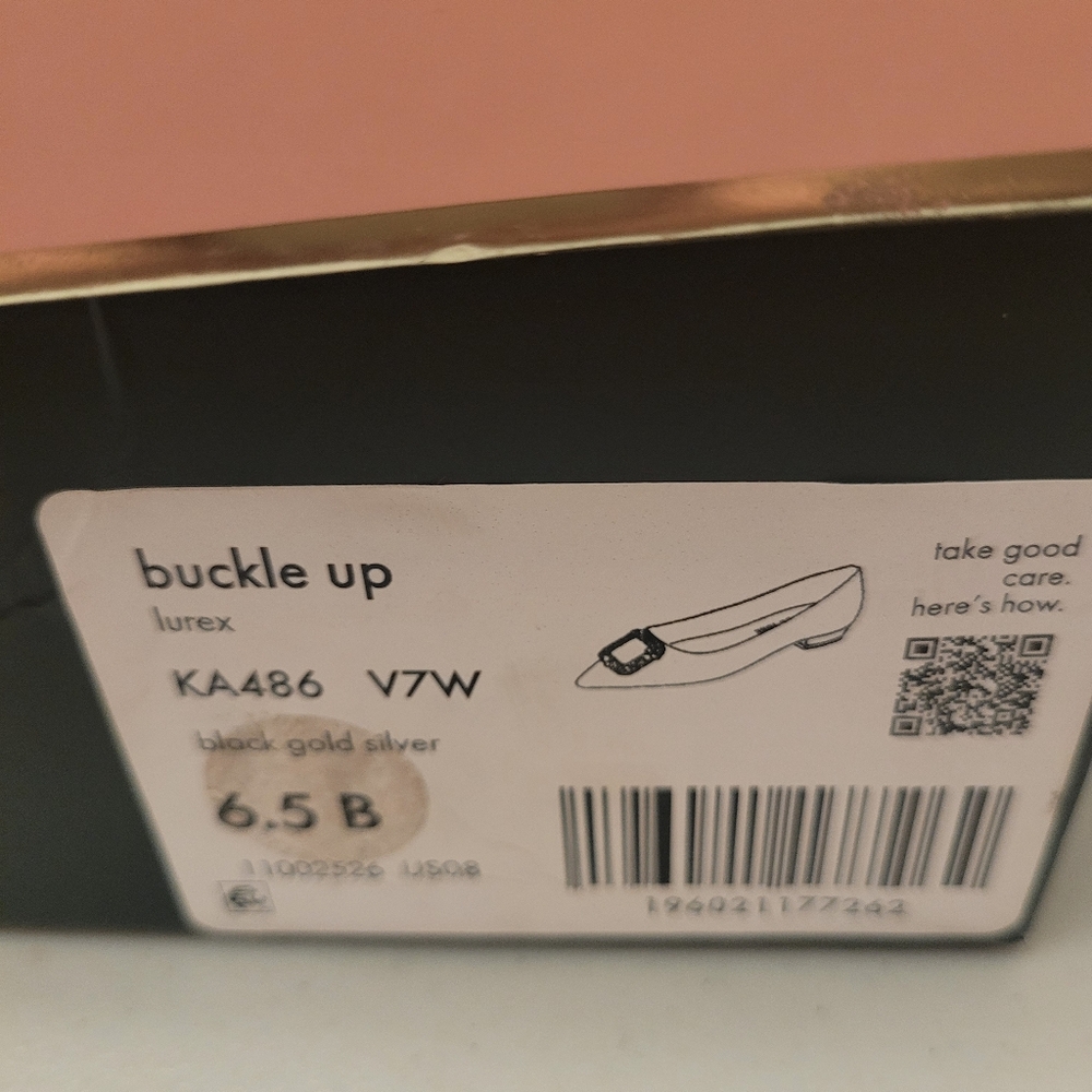 Kate Spade Buckle Up flats